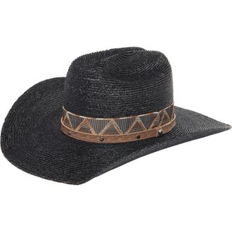 San Diego Hat Company UPF 50+ Cowboy Hat in Black at Nordstrom Rack