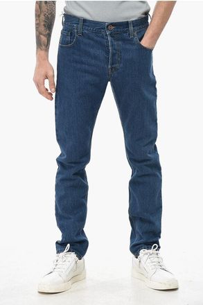 Gucci Regular Fit Jeans With Branded Button 16cm size 31