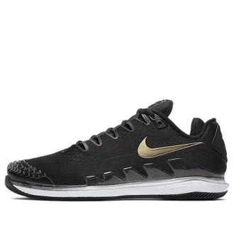 Nike Air Zoom Vapor X Knit Black Metallic Gold AR0496-003