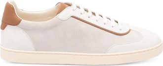 Brunello Cucinelli Leather Panelled Low-top Sneakers