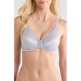 Wacoal Back Appeal Smoothing Underwire Bra in Dapple Grey at Nordstrom, Size 44Ddd