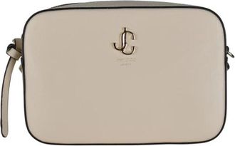 Jimmy Choo London Shoulder Bag - Dames - Schoudertassen - Beige - ONE Size - Leer - Tassen
