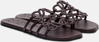 Loewe Sandali Petal Anagram in pelle