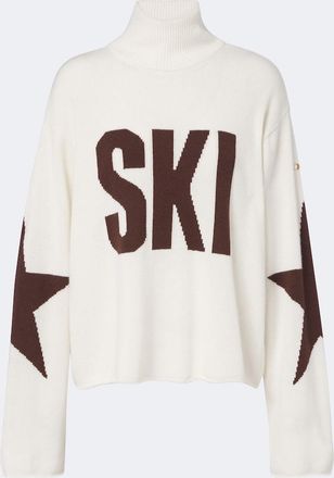 Goldbergh Intarsia wool-blend turtleneck sweater