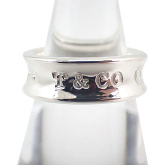 Tiffany & Co. Sterling Silver 925 Band Ring (Pre-Owned)