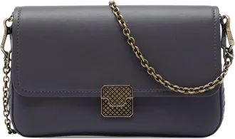 Bottega Veneta Pre-owned Bottega Veneta Nappa Intrecciato Trimmed Wallet On Chain Ladies UO85DQ2VHC194BMM
