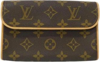 Louis Vuitton Pre-owned Belt Bags, female, Brown, Size: ONE SIZE Pre-owned Vintage Canvas Belt Bag