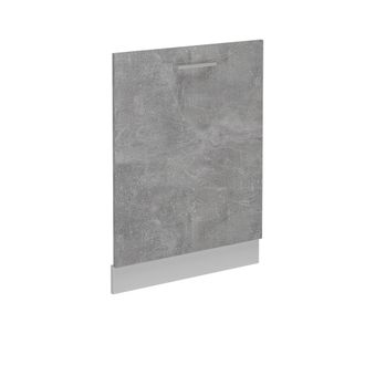 Vicco Tapa Del Lavavajillas R-line, Hormig&oacute;n, 60 Cm Sin Encimera Vicco