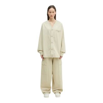 PANGAIA Pangaia, Uomo, Pantaloni, Beige, L, new