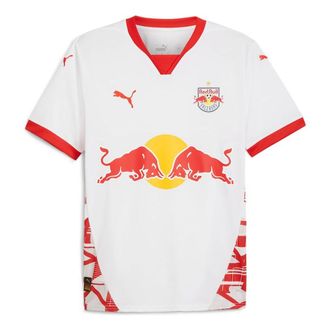 Puma FC Red Bull 24/25 Replica Home Jersey White Orange 776429-01