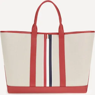 Thom Browne Borsa Tote in tela Man UNI