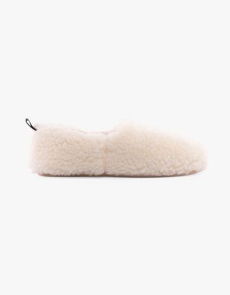 Hush Puppies Womens Hush Puppies EMILY Womens Slippers Cream - Size: 7