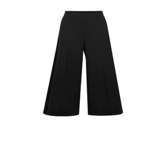 &Co Woman Gianna Culotte - Dames - Broeken - Zwart - Maat: S Zijde