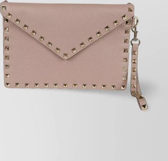 Valentino Garavani rockstud medium flat pouch