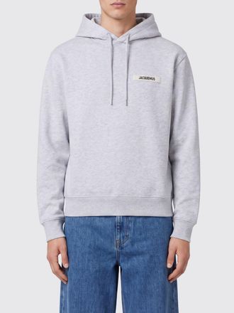 Jacquemus Felpa con cappuccio in cotone con logo e vestibilit&agrave; relaxed