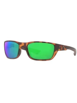 Costa Womens Whitetip Reader Sunglasses In Matte Retro Tortoise/green Mirror