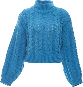 Mymo Jumper Dames turkoois