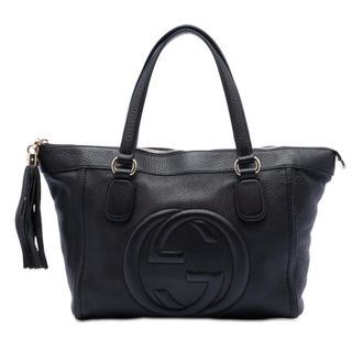 Gucci Tweedhands Small Leather Soho Werk Tote