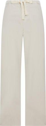 Max Mara COTTON DRAWSTRING TROUSERS - Smaxmara - Woman