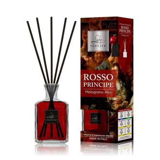 Trade Shop Trade Shop - Maxi Diffusore Ambiente Bastoncini Fragranza Rosso Principe Melograno Ako 250 Ml