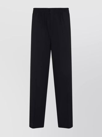 Bottega Veneta wool straight leg pants with back pockets