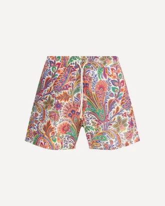 Etro Costume da Bagno Roma con stampa floreale piazzata Man M