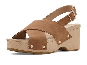 Dr. Scholls Weslee Slingback Sandals Womens Sandals Honey : 6.5 M, Synthetic