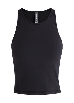 Vuori Clothing Pose Plyo Ribbed-knit Tank - Black - S (UK8-10 / S)