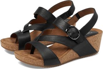 Söfft Evelyn Womens Sandals Black : 8.5 M, Rubber/Suede