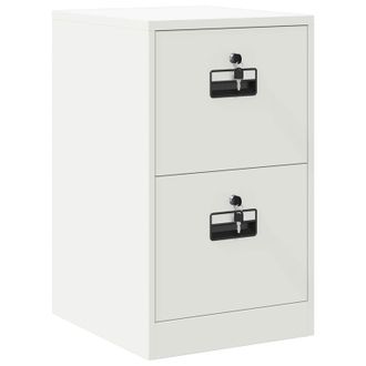 vidaXL Mueble Archivador 44 X 50 X 74,5 Cm Acero Laminado En Fr&iacute;o Vidaxl