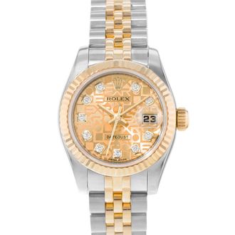 Rolex Pre-owned Rolex Datejust 26 Automatic Chronometer Diamond Ladies Watch 179173 CJDJ
