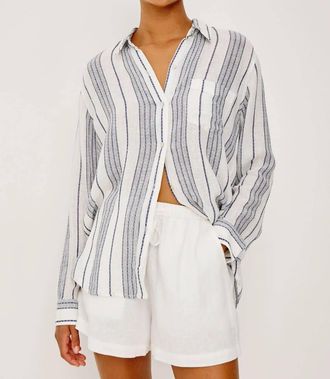 Rails Charli Shirt In Salino Stripe