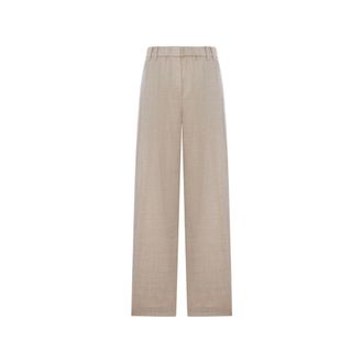 Brunello Cucinelli Mujer, Pantalones, Beige, Talla: L