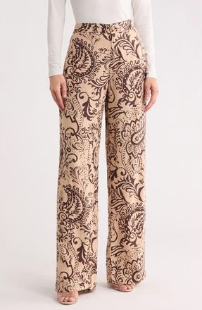 Sanctuary The Soft Print Pants in Desert Bandana Beige at Nordstrom Rack, Size Xx-Small