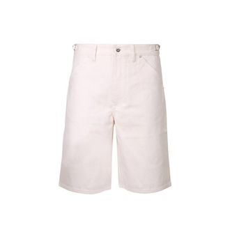 Jil Sander White Cotton Knee Mens Length