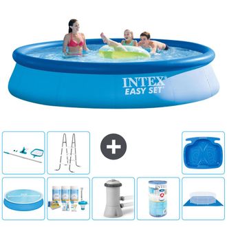 Intex Piscina Easy Set Redonda - 396x84 Cm - 7-piezas S30733