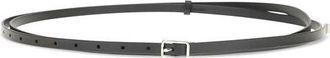 Givenchy Womens Black Calf Leather Bos Taurus Belt