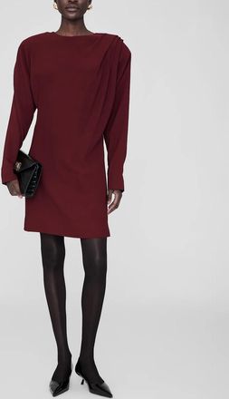 Anine Bing Haven Dress In Cabernet