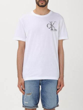 Calvin Klein Katoenen T-shirt met ronde hals