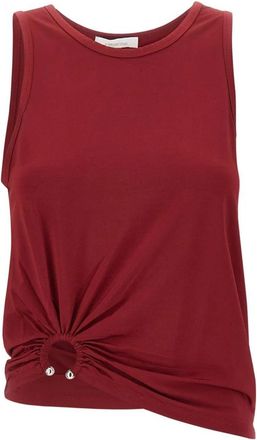 Paco Rabanne Mujer, Camisetas, Rojo, Talla: 2XS