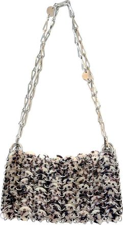 Paco Rabanne 1969 Tortoiseshell Print Shoulder Bag in Silver /Turtle Shell at Nordstrom