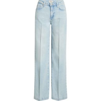 L'agence Scottie High Waist Wide Leg Jeans in Lago at Nordstrom, Size 28