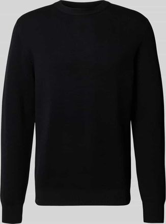 Casual Friday Casual Friday Strickpullover mit Rundhalsausschnitt Modell THEO in Black, Größe XXXL