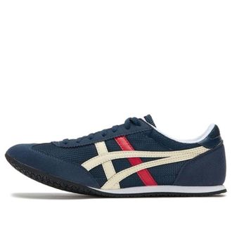 Onitsuka Tiger Machu Racer Dark Blue Light Yellow Red DQ303-5199