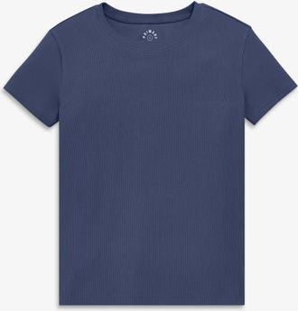primary Adult Rib Tee in Sunwashed Navy at Nordstrom, Size Xx-Large