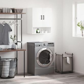 vidaXL Wall Cabinet White 60x31x70 cm Engineered Wood Vidaxl