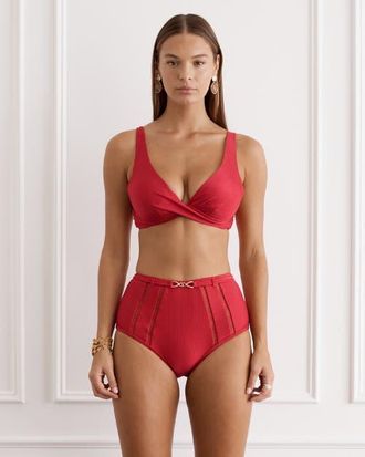 Aqua Blu Australia Tahlia Top in Scarlet at Nordstrom, Size Xx-Large