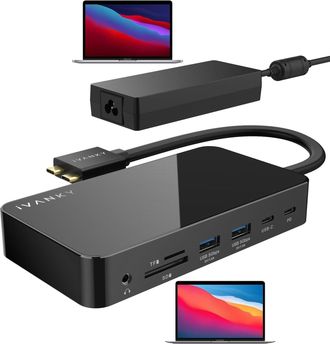 OEM Estaci&oacute;n De Acoplamiento Hdmi Ivanky 12 En 2 Pro Para Macbook