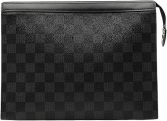 Louis Vuitton Pre-owned Pochette Voyage MM - Dames - Vintage Tassen - Zwart - ONE Size - Vintage