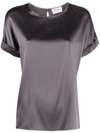 Snobby Sheep Womens Silk Crewneck Shirt